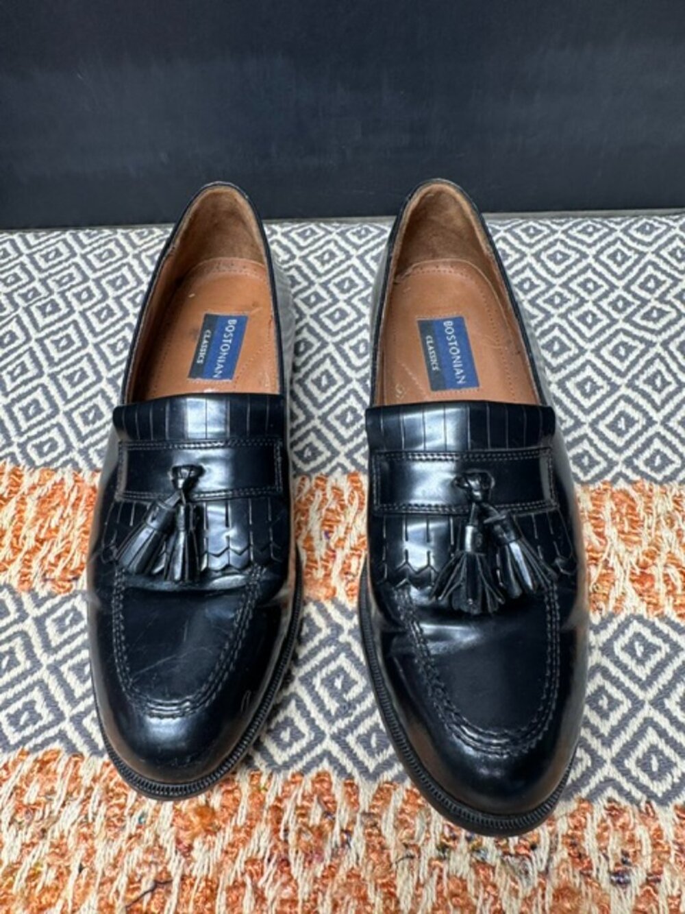 Bostonian Classics Tassel Loafers Men's Size 8.5 - Picture 5 of 12
